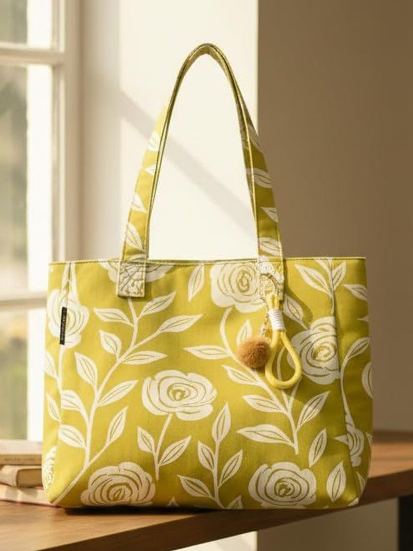 ENSAC - Floral Tote Bag