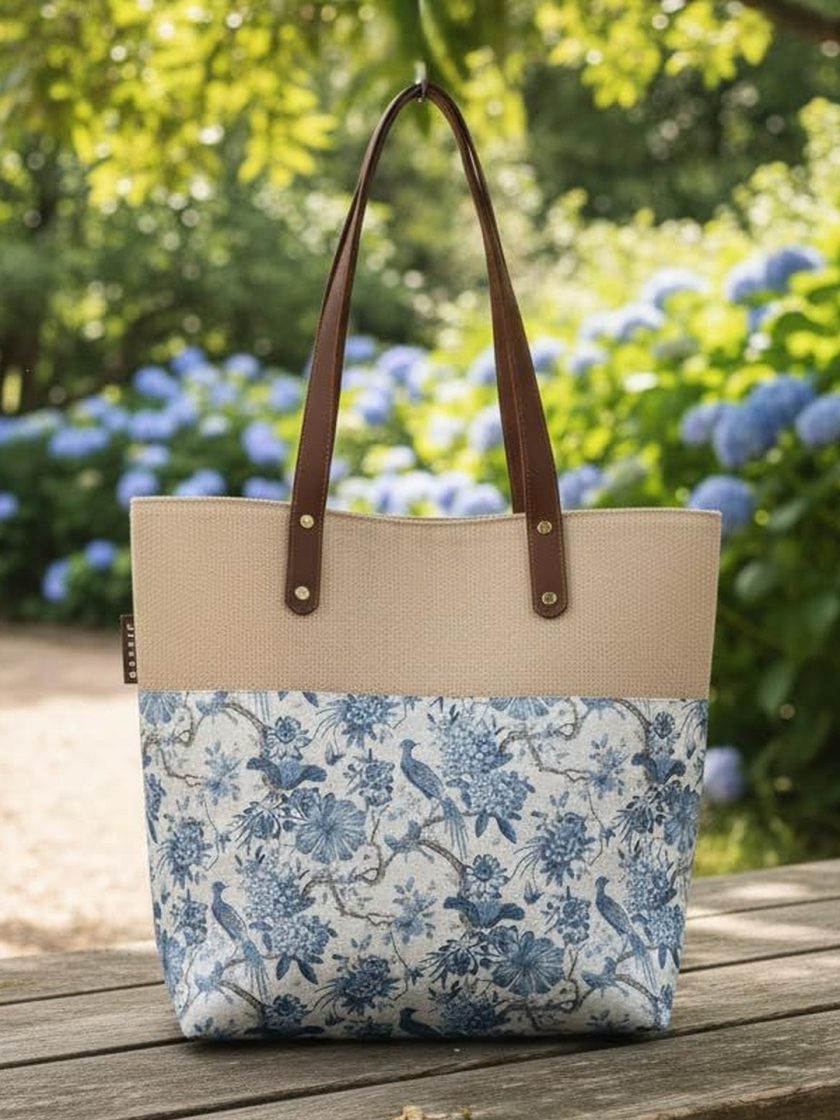 ENSAC - Floral Shopper Tote Bag