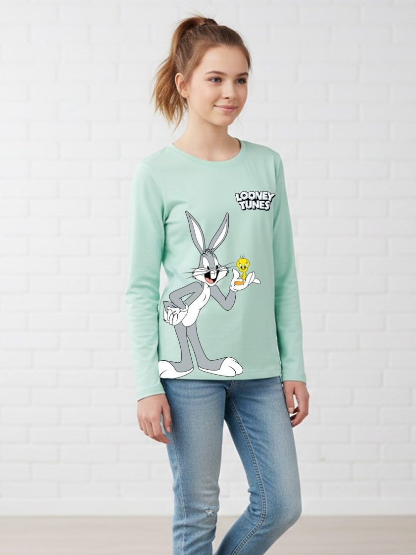 YK X Minute Mirth - Girls Printed T-shirt