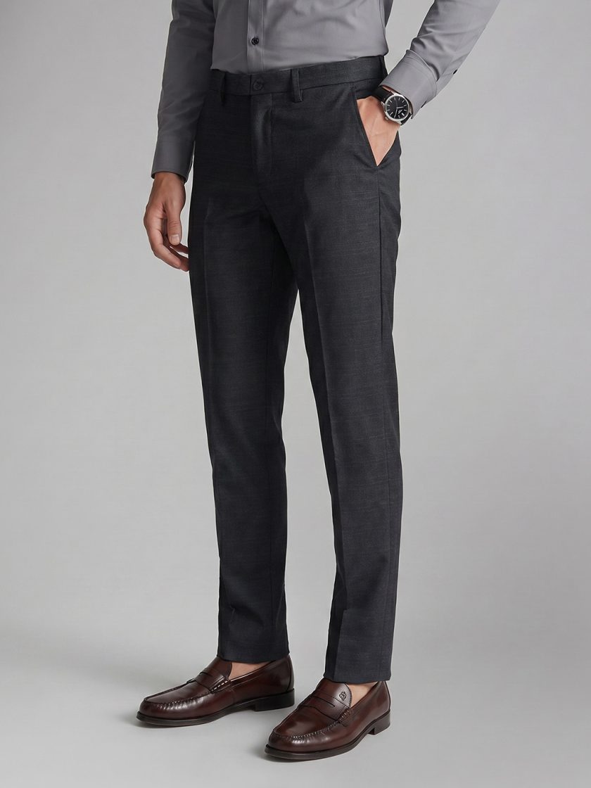 Allen Solly - Men Slim Fit Formal Trousers