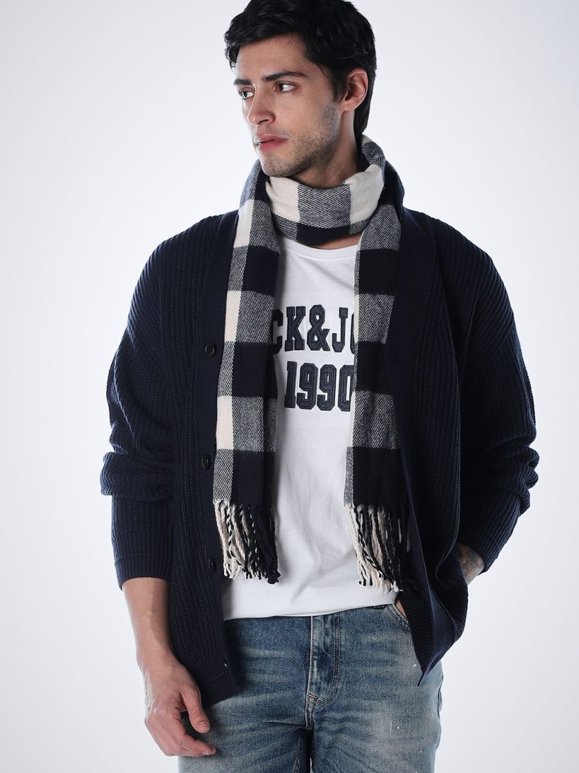 Jack & Jones - Men Ribbed Cardigan