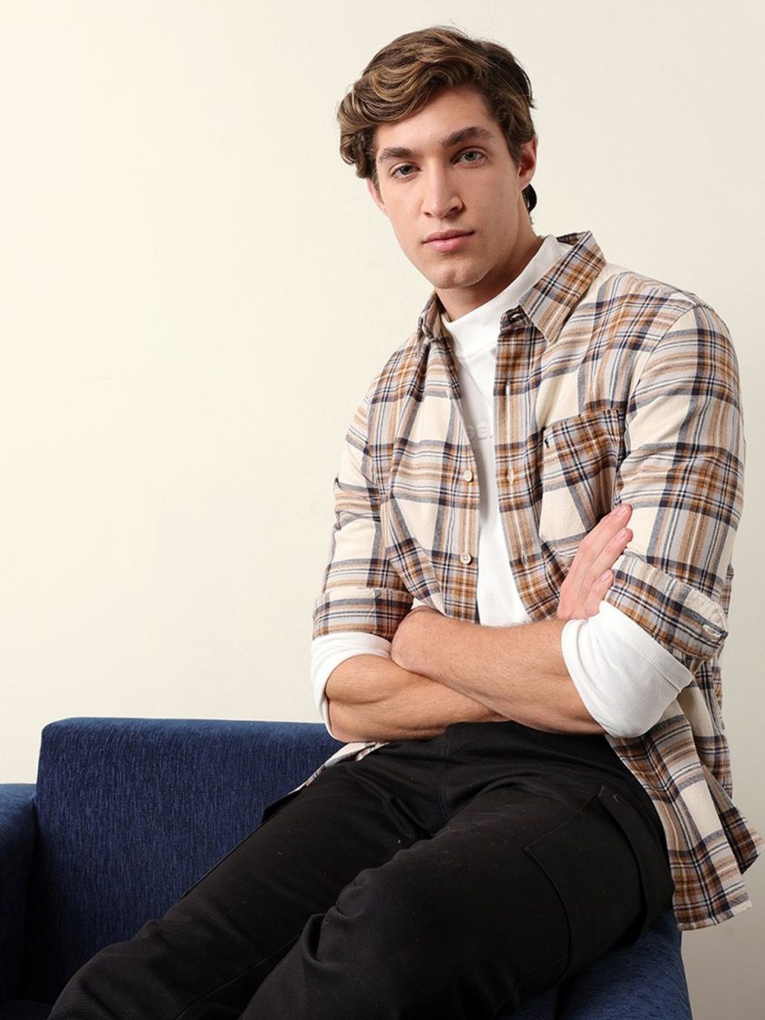 THE BEAR HOUSE - Slim Fit Casual Shirt