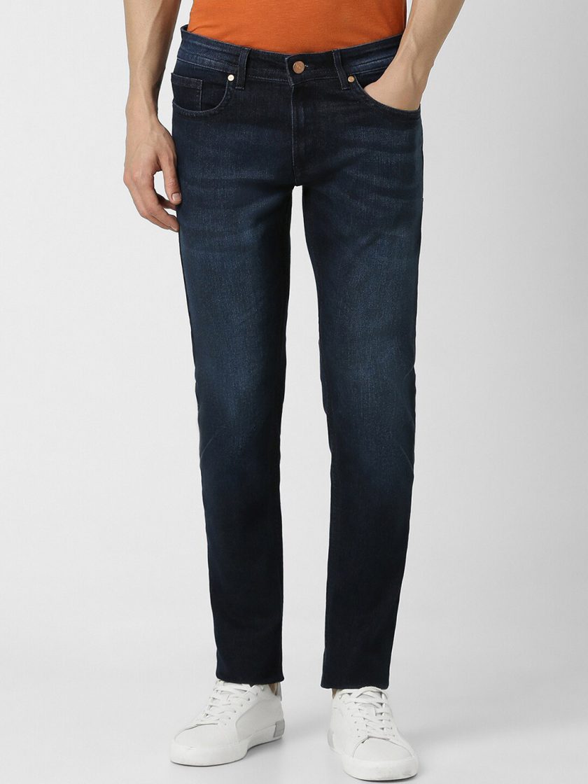 Peter England Casuals - Men Skinny Fit Mid-Rise Jeans