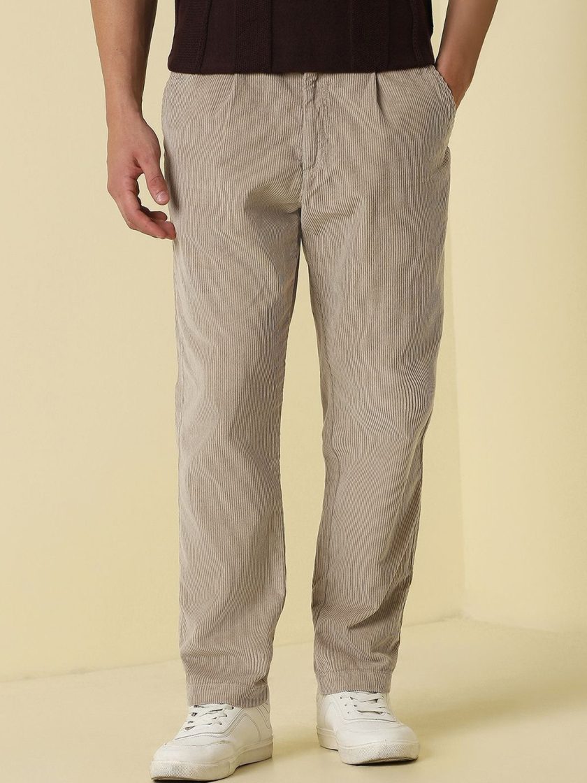 Allen Solly - Men Pleated Trousers