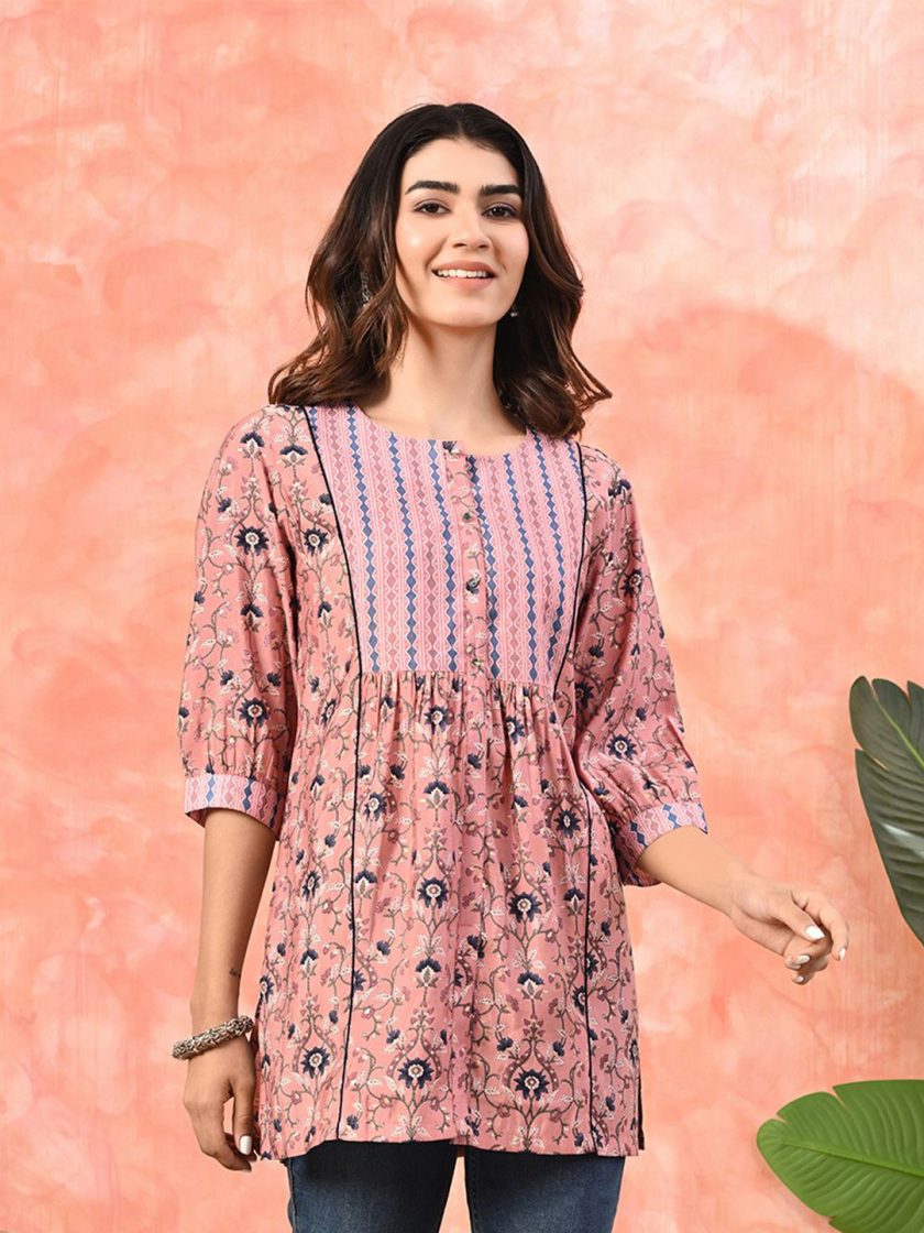 Sangria - Printed Ethnic Tunic